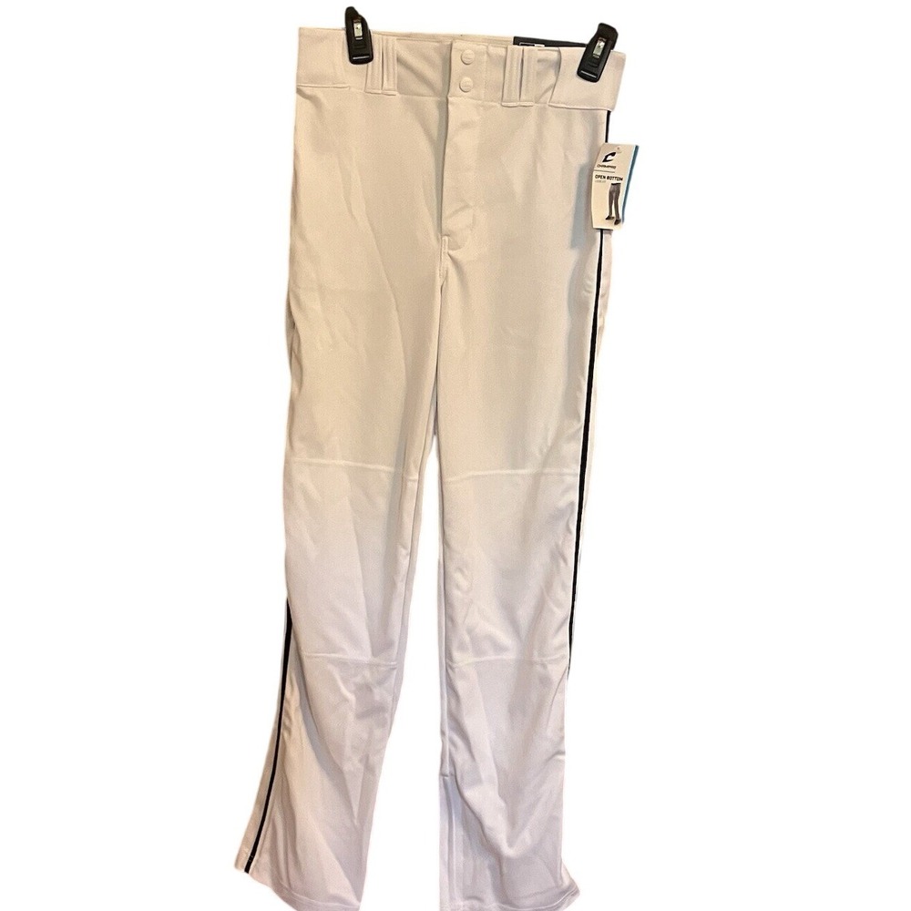 Baseball Pants Champro Men's Standard MVP Open Bottom Loose-fit XL-White‎